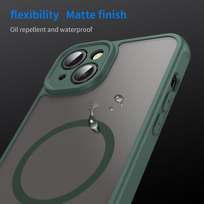 MagSafe-etui til Apple iPhone 14 Plus, Techsuit, HaloFrost II, Grøn