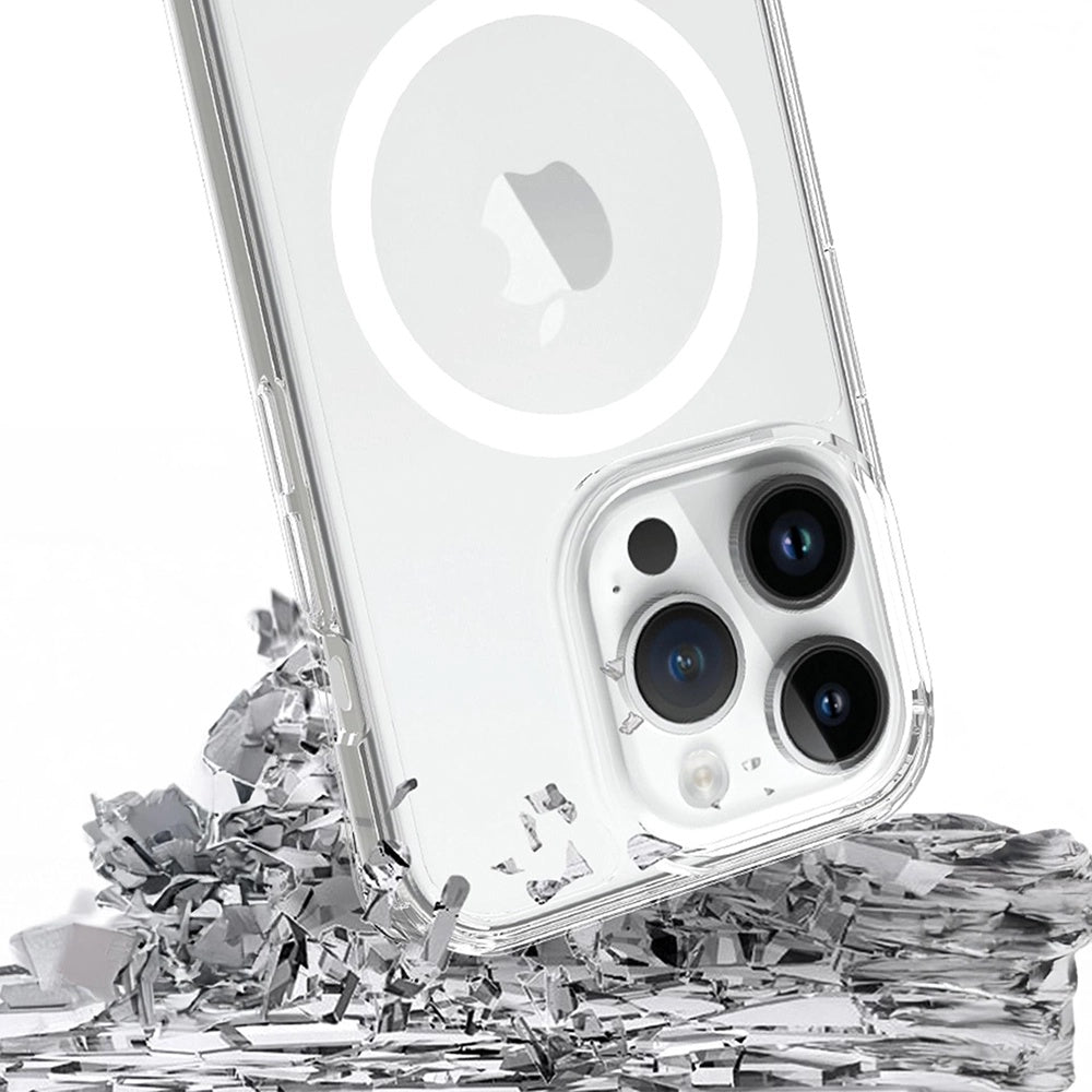 MagSafe-etui til Apple iPhone 14 Pro, 3MK, Armor MagCase, Transparent