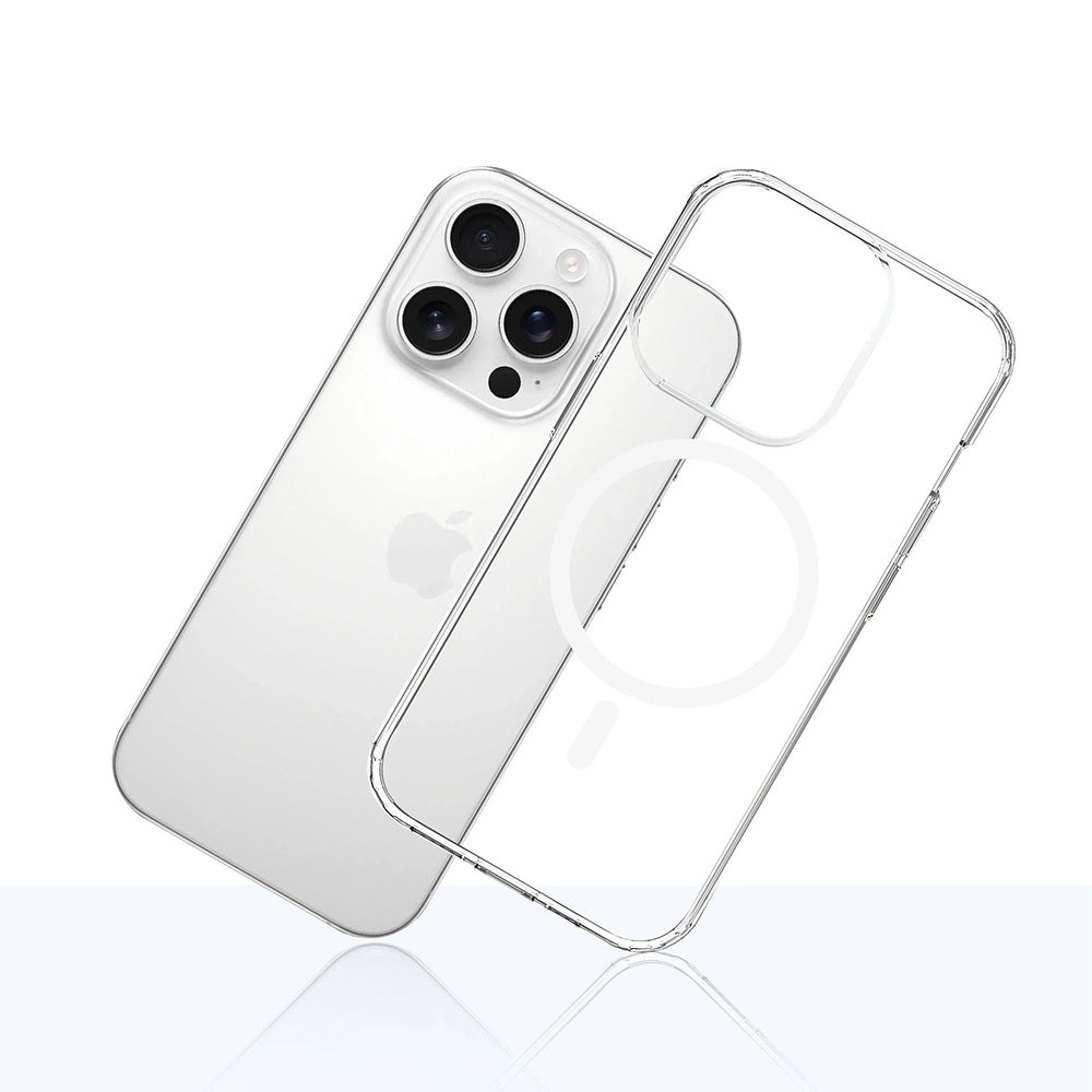 MagSafe-etui til Apple iPhone 14 Pro, 3MK, Armor MagCase, Transparent