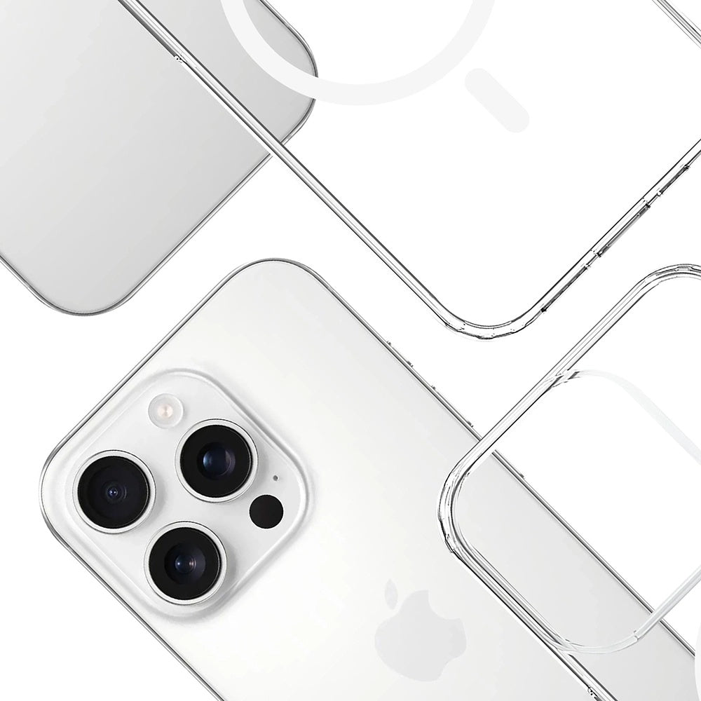 MagSafe-etui til Apple iPhone 14 Pro, 3MK, Armor MagCase, Transparent