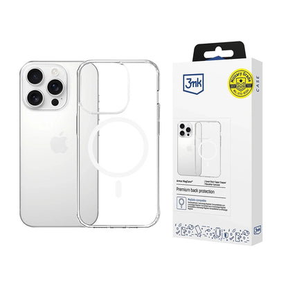 MagSafe-etui til Apple iPhone 14 Pro, 3MK, Armor MagCase, Transparent