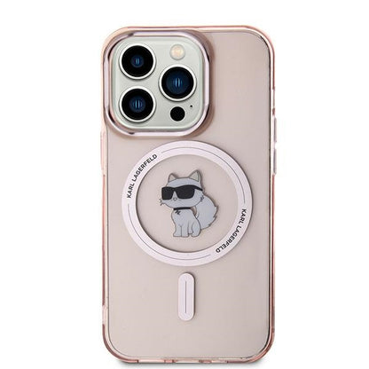 MagSafe cover til Apple iPhone 14 Pro, Karl Lagerfeld, IML Choupette, Pink