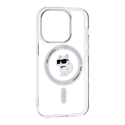 MagSafe cover til Apple iPhone 14 Pro, Karl Lagerfeld, IML Choupette, Transparent