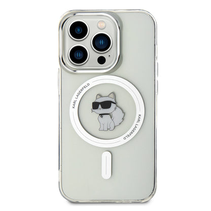 MagSafe cover til Apple iPhone 14 Pro, Karl Lagerfeld, IML Choupette, Transparent