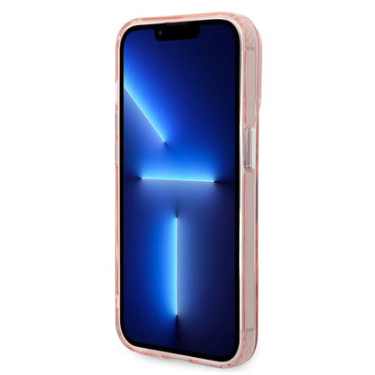 MagSafe cover til Apple iPhone 14 Pro, Karl Lagerfeld, Karl & Choupette Aluminium, Pink