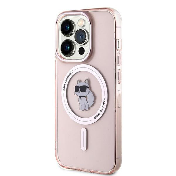 MagSafe cover til Apple iPhone 14 Pro Max, Karl Lagerfeld, IML Choupette, Pink