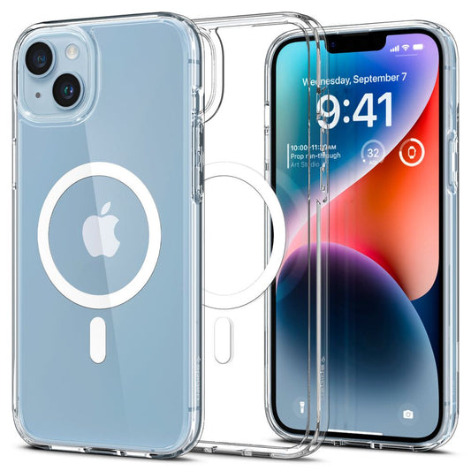 MagSafe cover til Apple iPhone 14, Spigen, Ultra Hybrid, Hvid