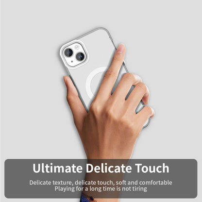 MagSafe-etui til Apple iPhone 14, Techsuit, CandyCase, Hvid