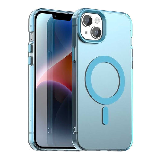 MagSafe-etui til Apple iPhone 14, Techsuit, CandyCase, Blå