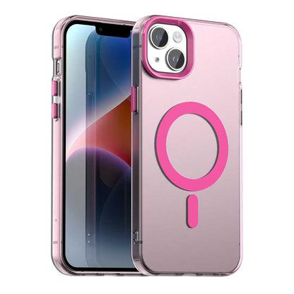MagSafe-etui til Apple iPhone 14, Techsuit, CandyCase, Lyserød