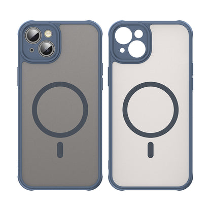 MagSafe-etui til Apple iPhone 14, Techsuit, HaloFrost II, Mørkeblå