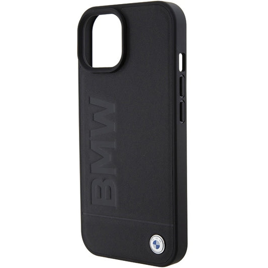 MagSafe-etui til Apple iPhone 15 Plus, BMW, Natural Hot Stamp, Sort