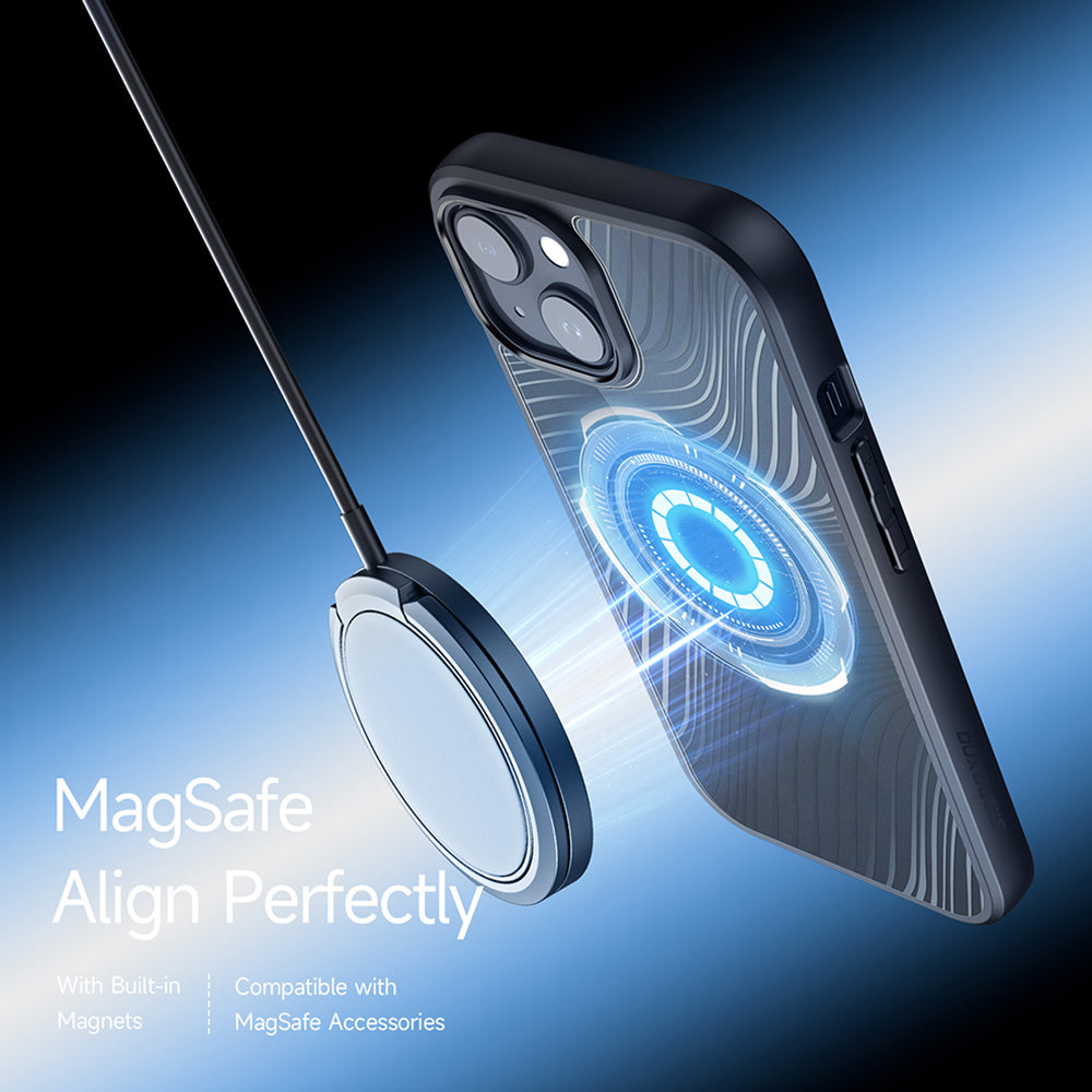 MagSafe-etui til Apple iPhone 15 Plus, DUX DUCIS, Aimo, Sort