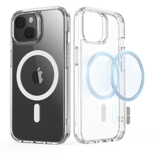 MagSafe cover til Apple iPhone 15 Plus, ESR, Classic Hybrid, Gennemsigtig