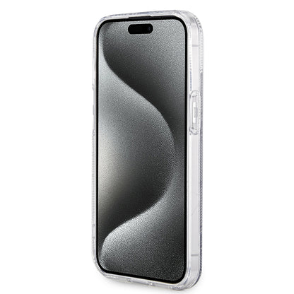 MagSafe cover til Apple iPhone 15 Plus, Guess, IML Gcube, Sort