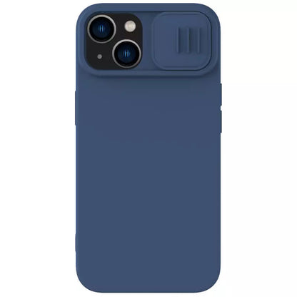 MagSafe-etui til Apple iPhone 15 Plus, Nillkin, CamShield Silky, Blå