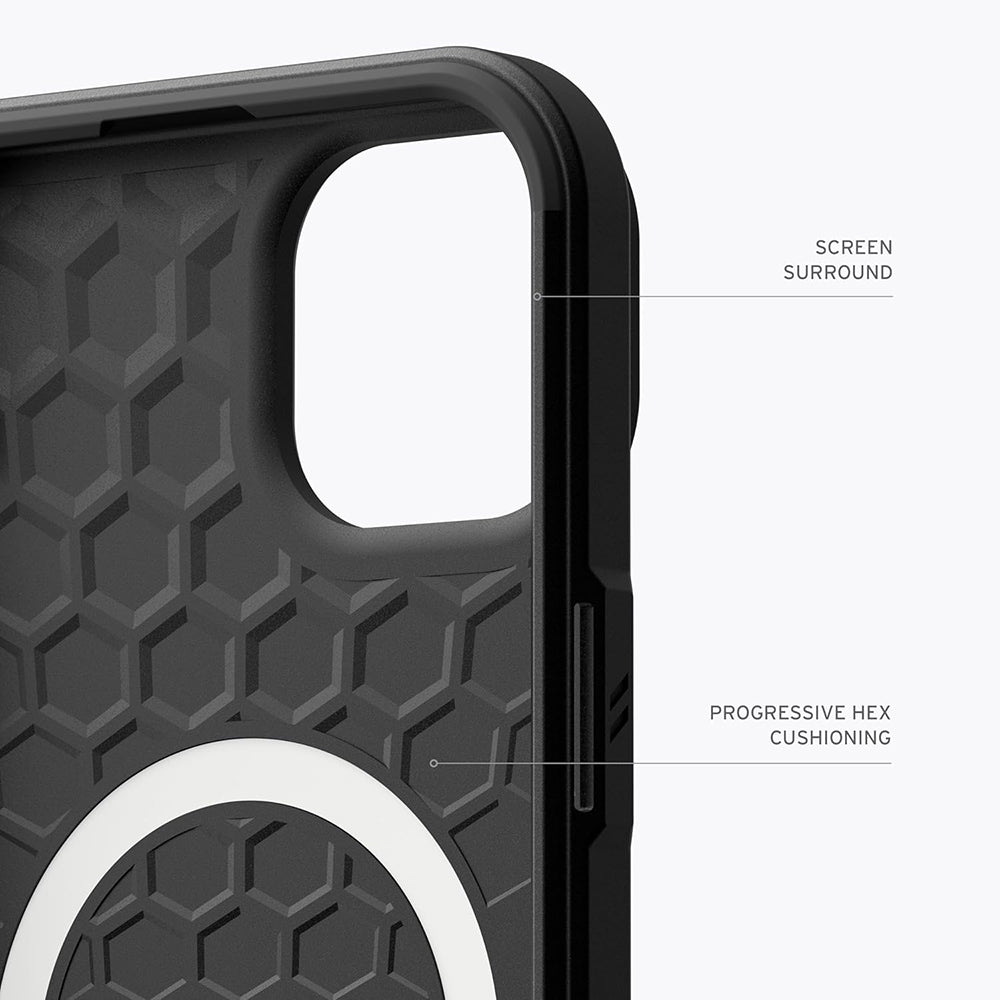 MagSafe Case for Apple iPhone 15 Plus, Urban Armor Gear, Civilian, Black