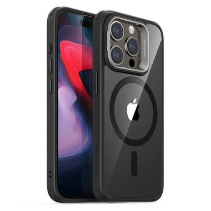 MagSafe cover til Apple iPhone 15 Pro, ESR, Classic Hybrid Kickstand, Sort Transparent