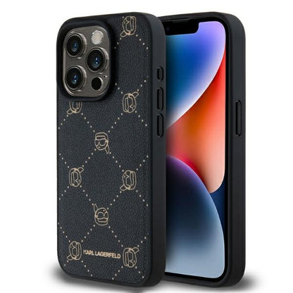MagSafe cover til Apple iPhone 15 Pro, Karl Lagerfeld, Karl's Head, Sort