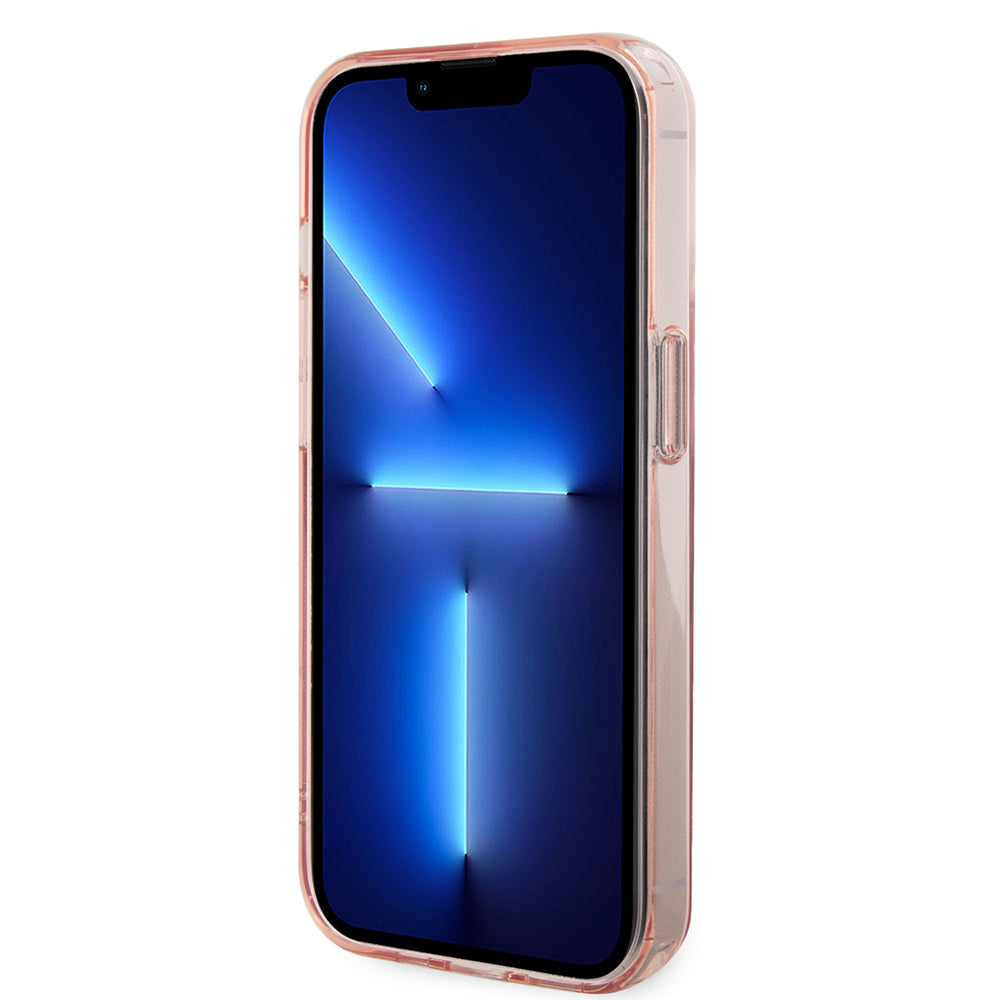 MagSafe cover til Apple iPhone 15 Pro, Karl Lagerfeld, Ring Stand Karl & Choupette, Pink