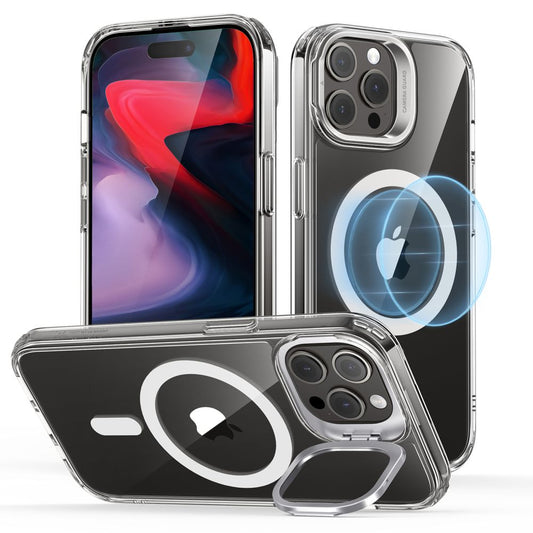 MagSafe-etui til Apple iPhone 15 Pro Max, ESR, Classic Hybrid Kickstand, Transparent