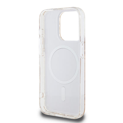 MagSafe cover til Apple iPhone 15 Pro Max, Guess, IML Gcube, Brun