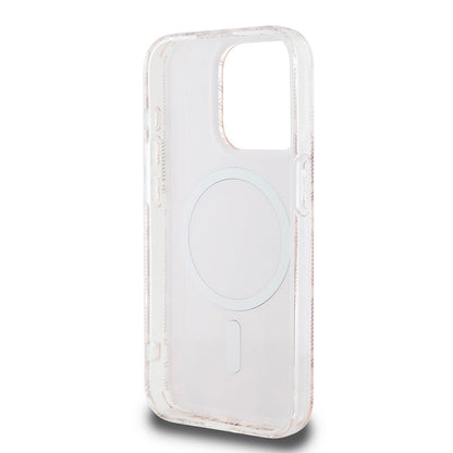 MagSafe cover til Apple iPhone 15 Pro Max, Guess, IML Gcube, Pink