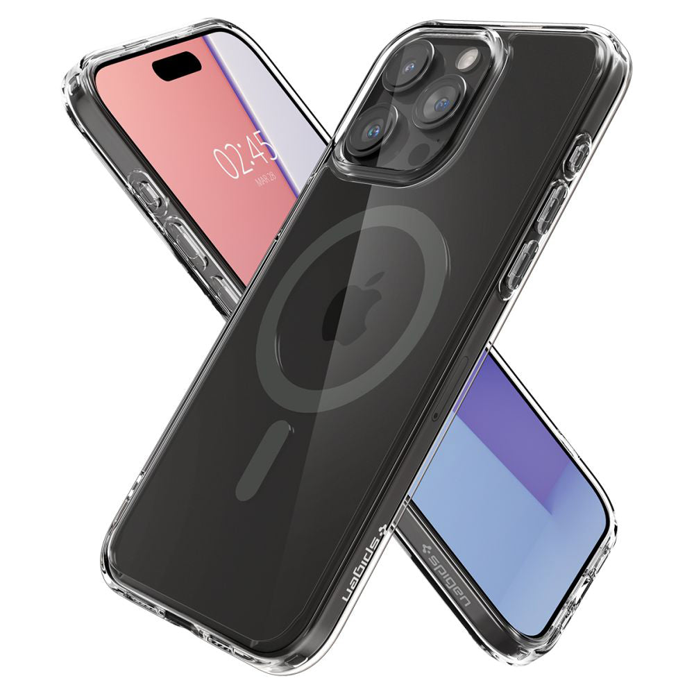 MagSafe cover til Apple iPhone 15 Pro Max, Spigen, Ultra Hybrid, Sort ACS06577