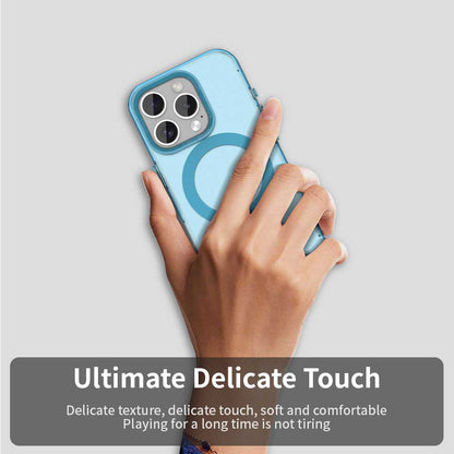 MagSafe-etui til Apple iPhone 15 Pro Max, Techsuit, CandyCase, Blå