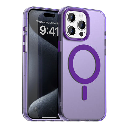 MagSafe-etui til Apple iPhone 15 Pro Max, Techsuit, CandyCase, Lilla