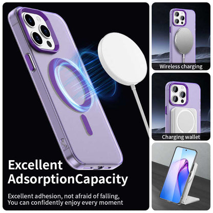 MagSafe-etui til Apple iPhone 15 Pro Max, Techsuit, CandyCase, Lilla