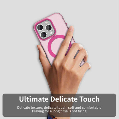 MagSafe-etui til Apple iPhone 15 Pro Max, Techsuit, CandyCase, Lyserød