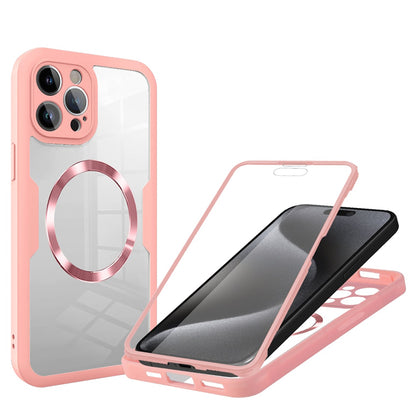 MagSafe-etui til Apple iPhone 15 Pro Max, Techsuit, ColorVerse 360, Pink