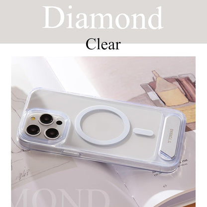 MagSafe cover til Apple iPhone 15 Pro Max, Torras, Pstand, Gennemsigtig