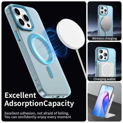 MagSafe-etui til Apple iPhone 15 Pro, Techsuit, CandyCase, Blå