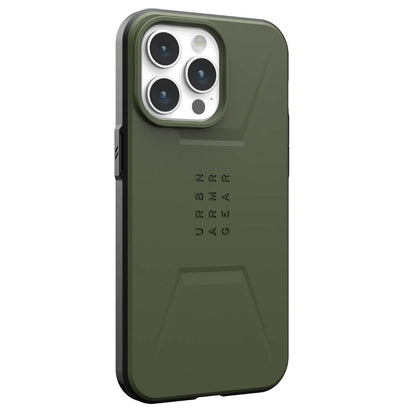 MagSafe-etui til Apple iPhone 15 Pro, Urban Armor Gear, Civilian, Grøn