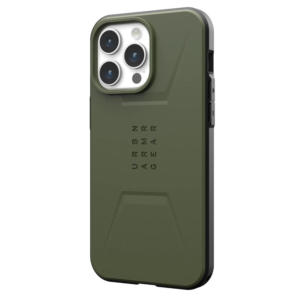 MagSafe-etui til Apple iPhone 15 Pro, Urban Armor Gear, Civilian, Grøn