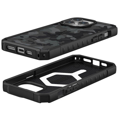 MagSafe-etui til Apple iPhone 15 Pro, Urban Armor Gear, Pathfinder SE Midnight Camo, Camouflage