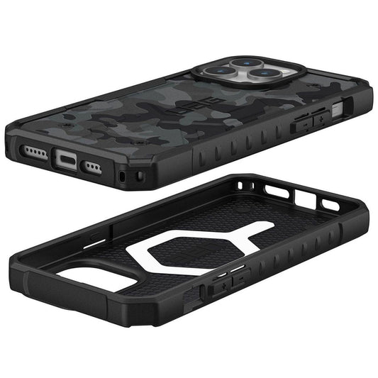 MagSafe-etui til Apple iPhone 15 Pro, Urban Armor Gear, Pathfinder SE Midnight Camo, Camouflage