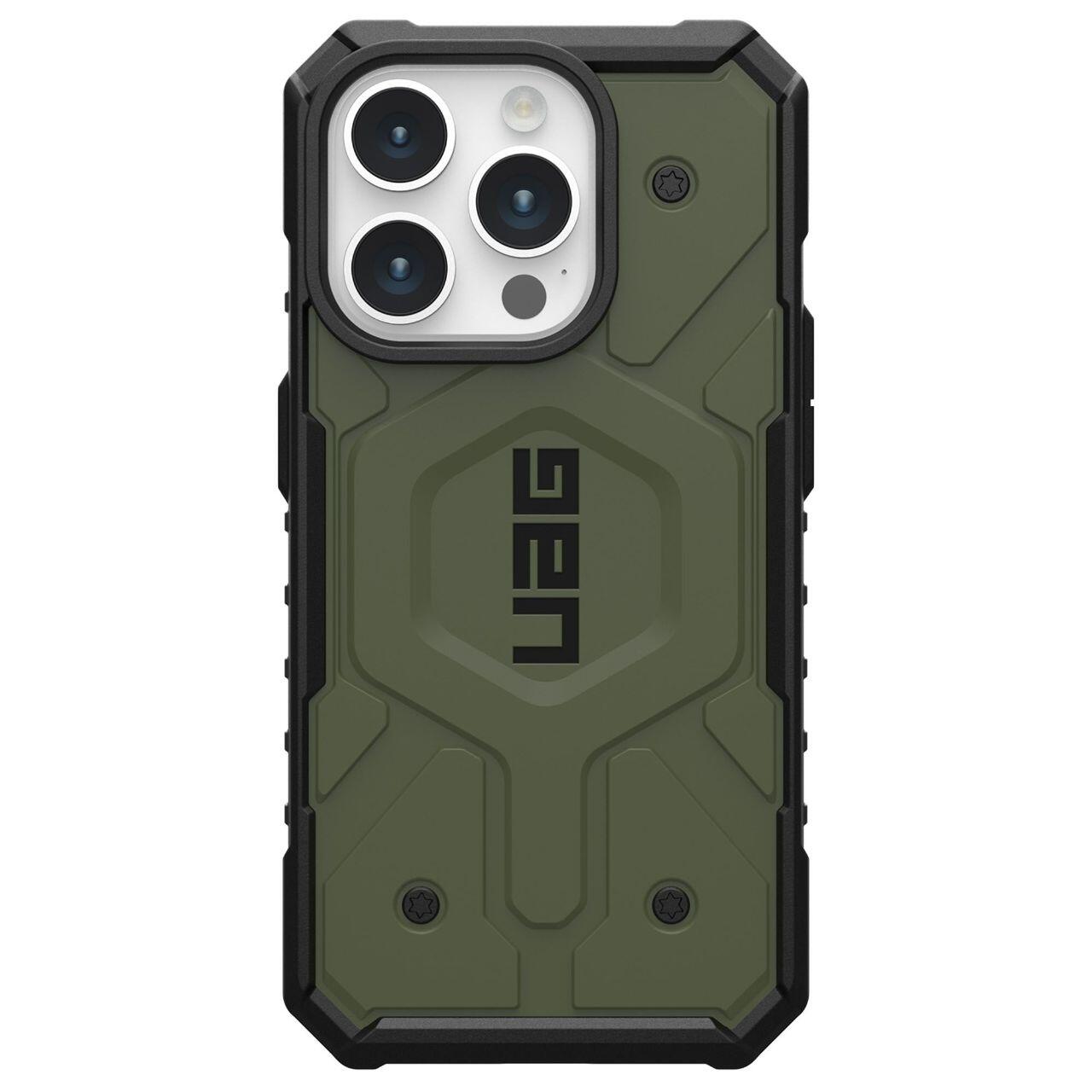 MagSafe-etui til Apple iPhone 15 Pro, Urban Armor Gear, Pathfinder, Grøn
