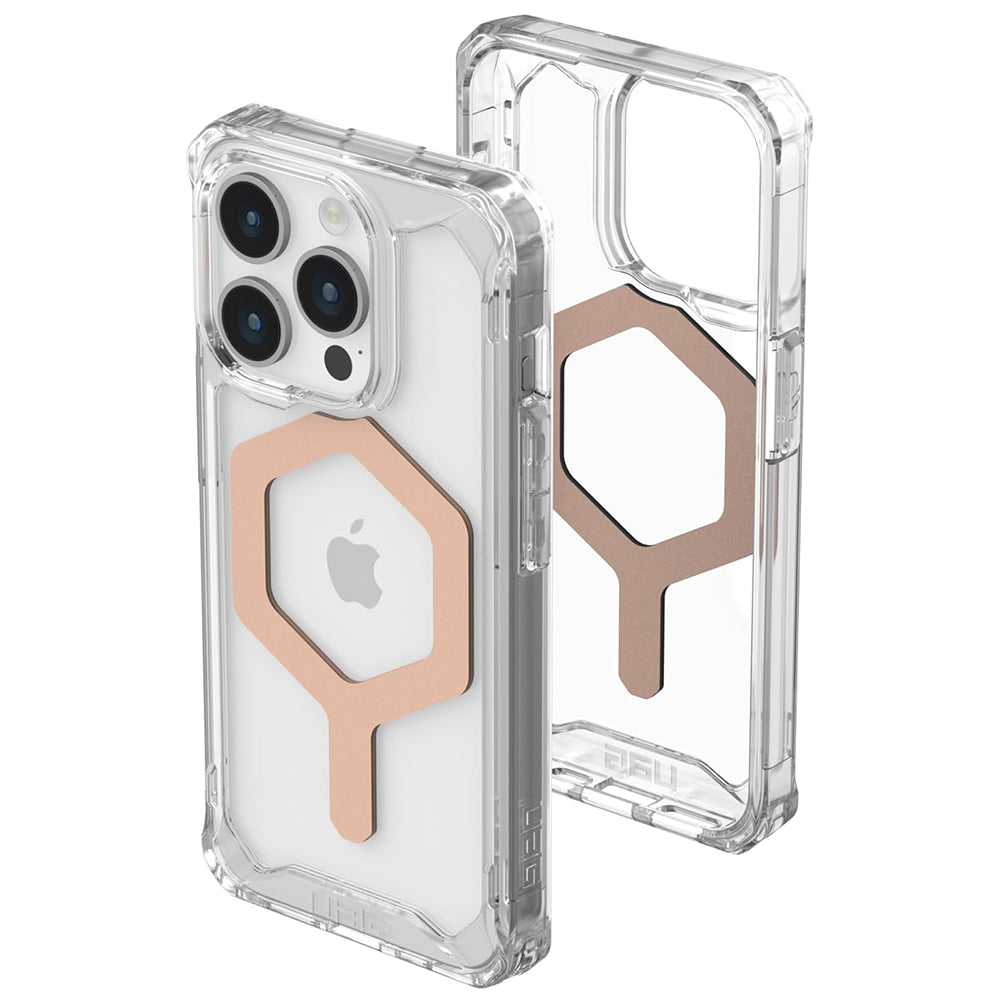 MagSafe-etui til Apple iPhone 15 Pro, Urban Armor Gear, Plyo, Lyserød Guld