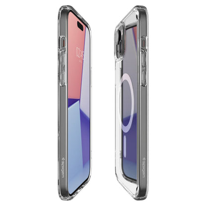 MagSafe-etui til Apple iPhone 15, Spigen, Ultra Hybrid, Hvid ACS06802
