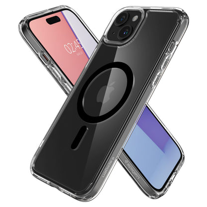MagSafe cover til Apple iPhone 15, Spigen, Ultra Hybrid, Sort ACS06803