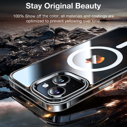 MagSafe-etui til Apple iPhone 15, Torras, Diamond, Transparent