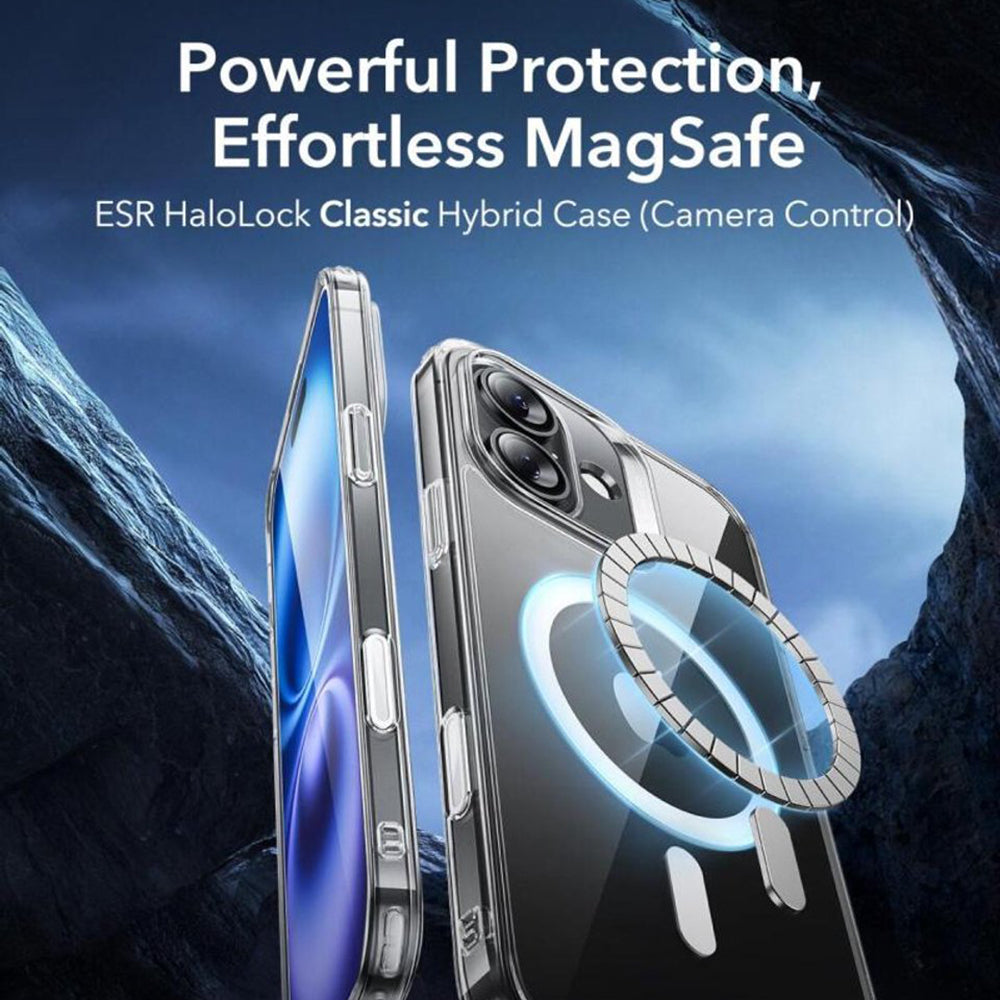 MagSafe-etui til Apple iPhone 16, ESR, Classic Hybrid Slide, Mat Sort
