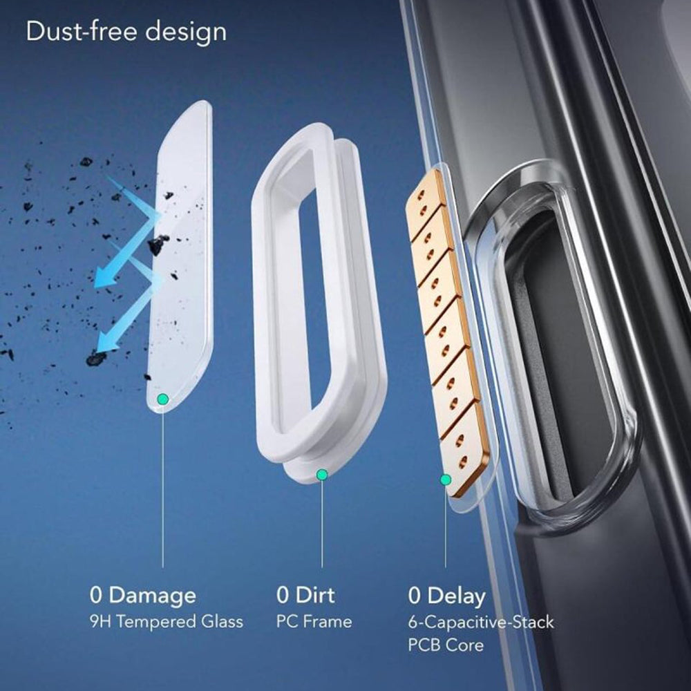 MagSafe Case for Apple iPhone 16, ESR, Classic Hybrid Slide, Transparent