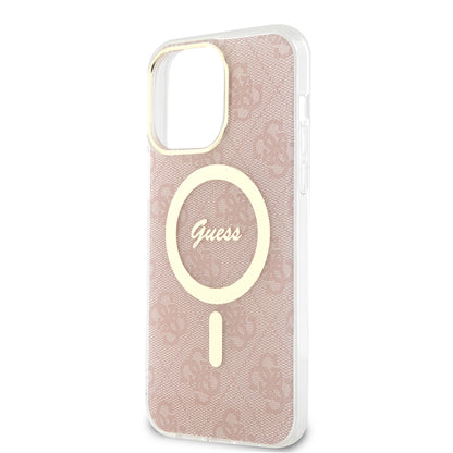 MagSafe cover til Apple iPhone 16, Guess, IML 4G, Pink