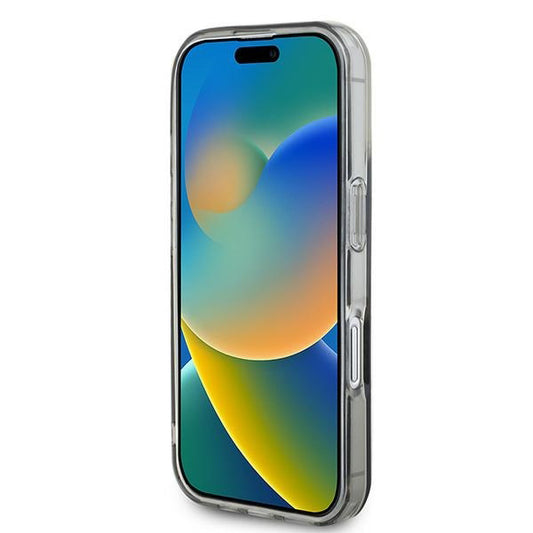 MagSafe cover til Apple iPhone 16, Guess, IML Flowers Wreath, Sort