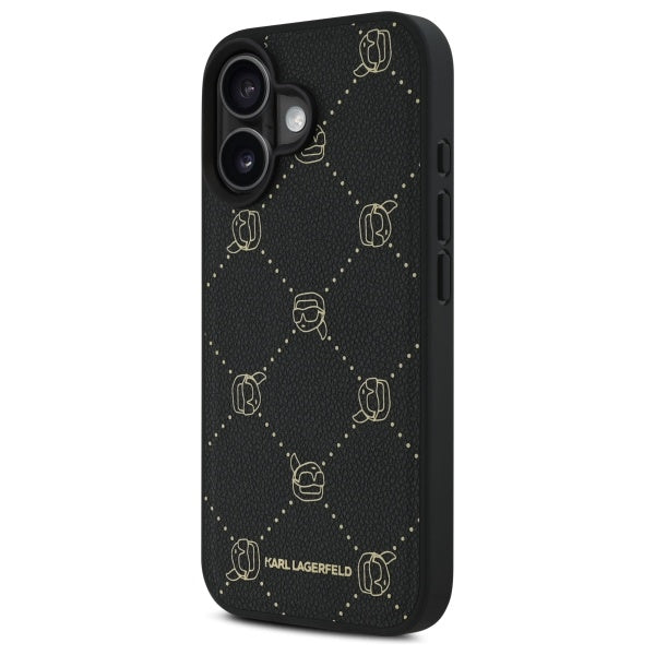 MagSafe cover til Apple iPhone 16, Karl Lagerfeld, Karl's Head, Sort