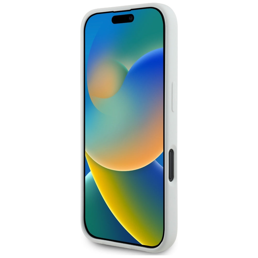 MagSafe cover til Apple iPhone 16, Karl Lagerfeld, Silicone Karl & Choupette's Heads, Beige